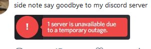 twitter post server down